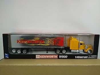 Amazon | □ NewRayニューレイ 1/43 KENWORTH W900 Long Hauler